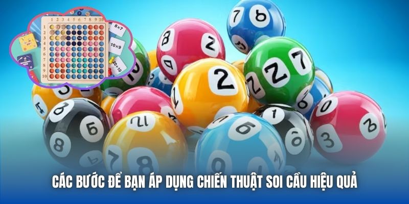 Các bước để bạn áp dụng chiến thuật soi cầu hiệu quả